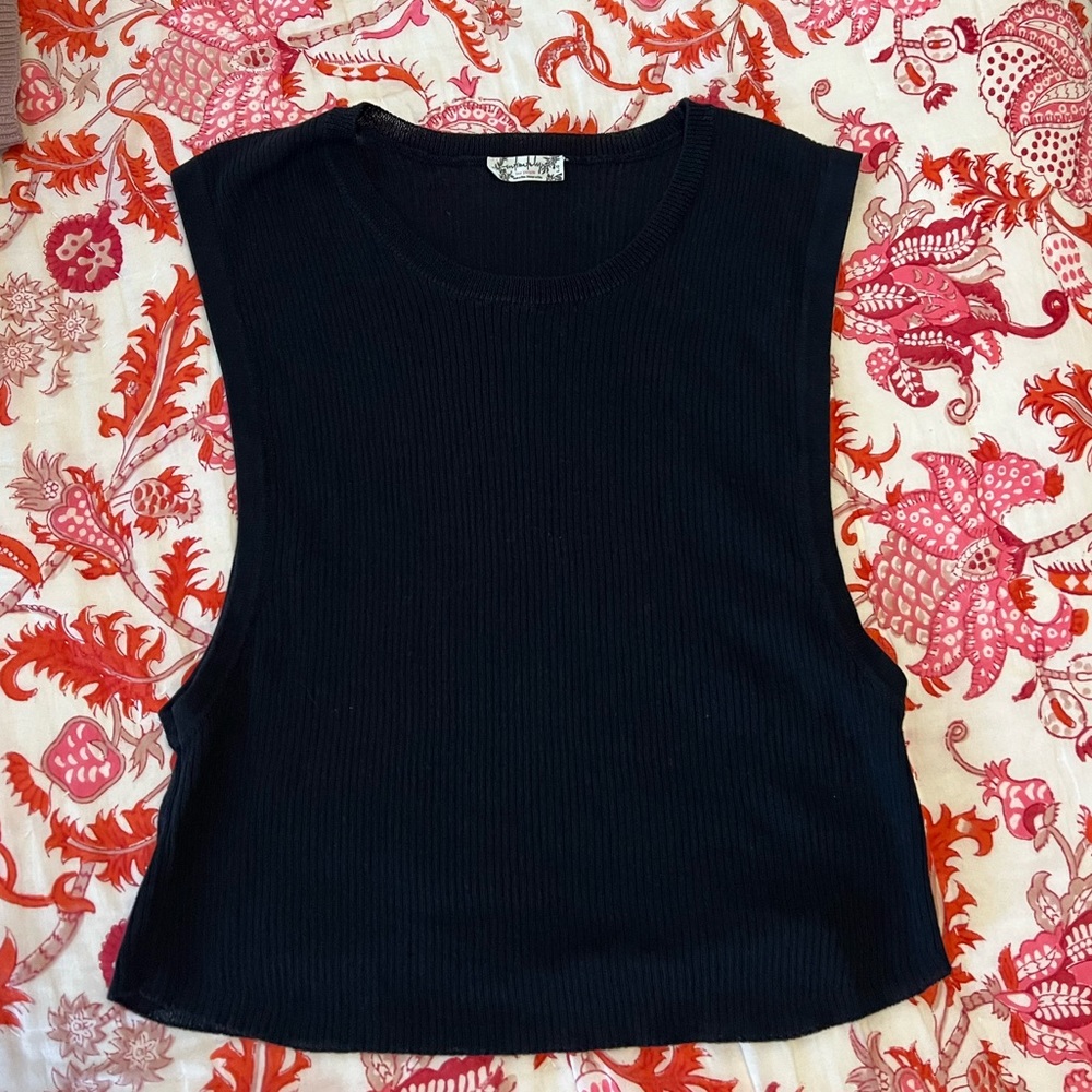 Free people black tank